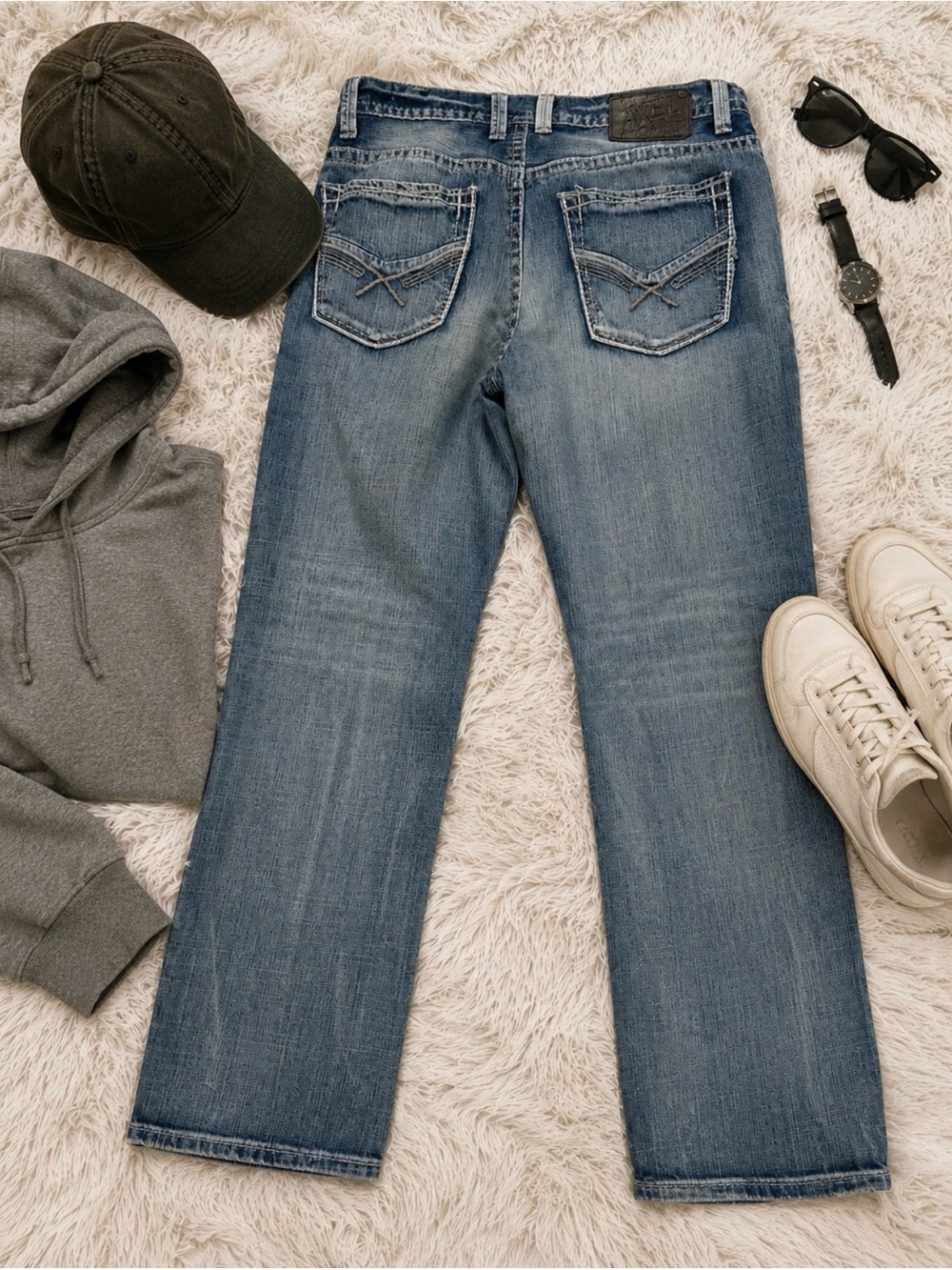 Treadwell Relaxed Straight Jeans